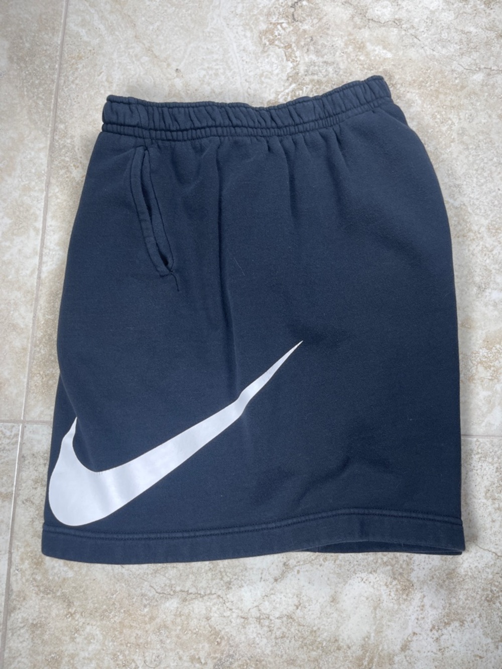 Nike Sportswear Big Swoosh Fleece Shorts Black 3XL